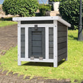 Weatherproof Wooden Hutch with Lockable Door M662