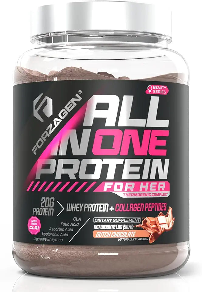 Protein Powder with Multi Collagen Peptides, Dutch Chocolate L41911