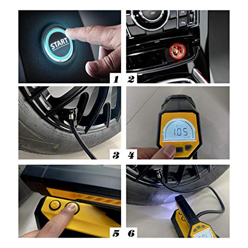 Portable Tire Inflator Air Compressor J300