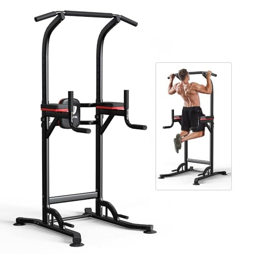 Pull Up Bar Power Tower Dip Station Workout Equipment W271396