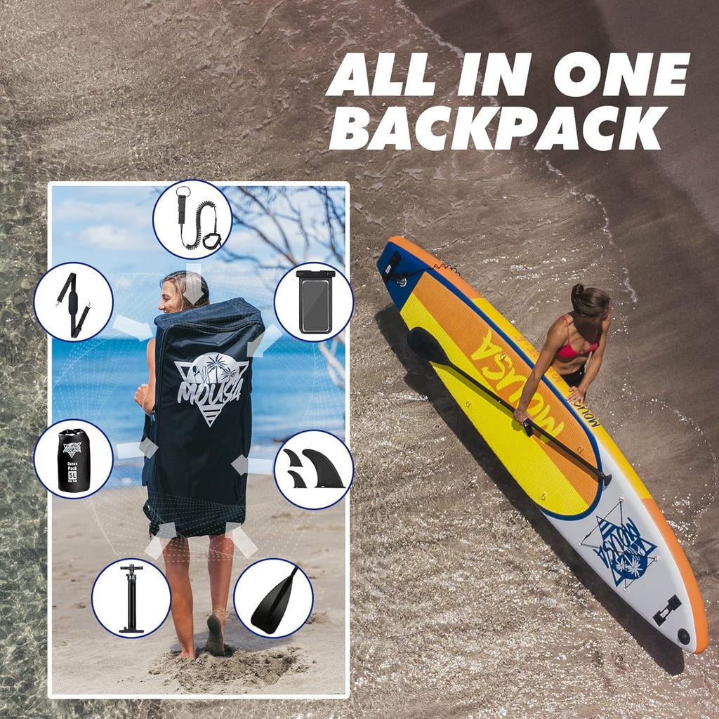 Inflatable Paddle Board SUP with Non Slip Deck W8202