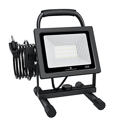 50W LED Work Light, 5000LM, IP66 Waterproof, 16ft Cord with Plug S67701