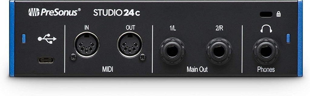 2x2 USB Type-C Audio/MIDI Interface with 2-Way Studio Monitors J2516