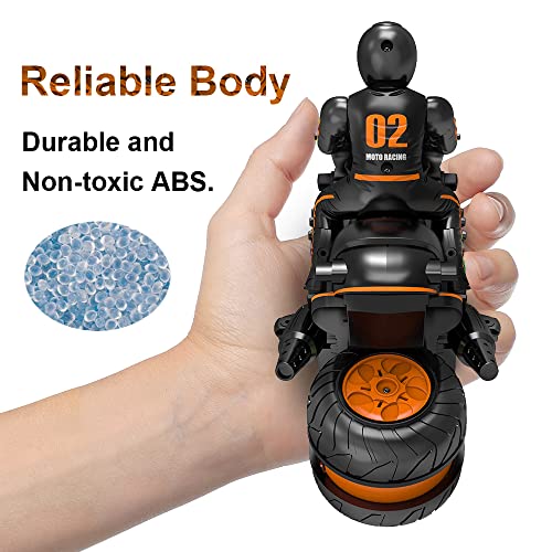 Remote Control Motorcycle Toy with 2 Rechargeable Batteries B746593
