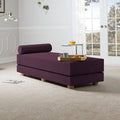 Convertible Queen Solid Wood Daybed with Mattress D31205