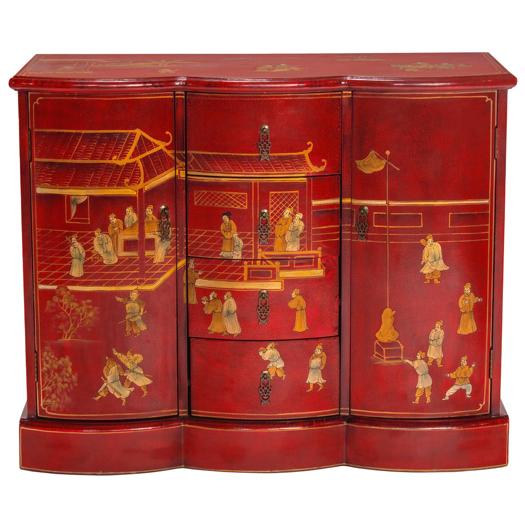 Red Lacquer Cabinet A64236