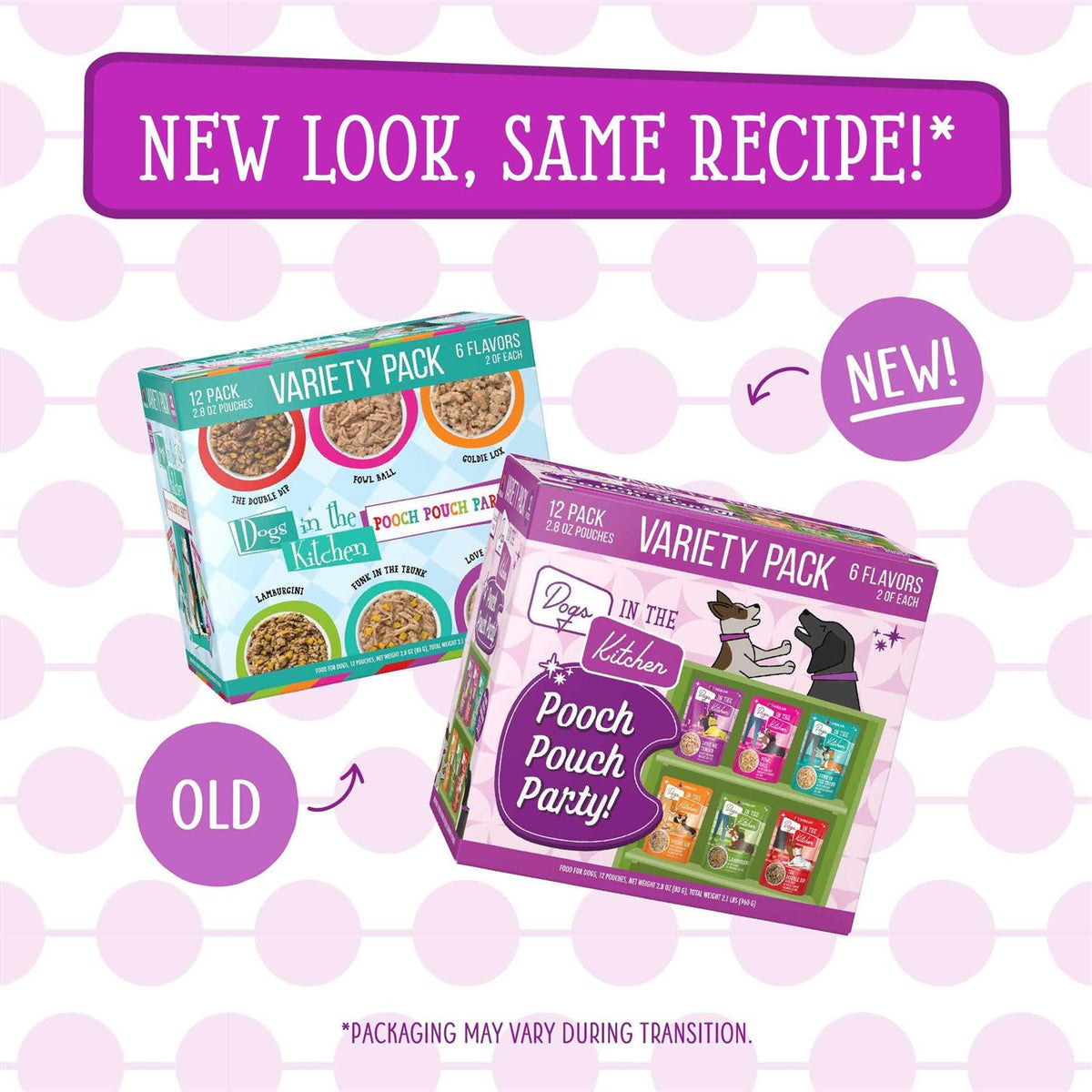 Pooch Pouch Party! Variety Pack Dog Food S667247