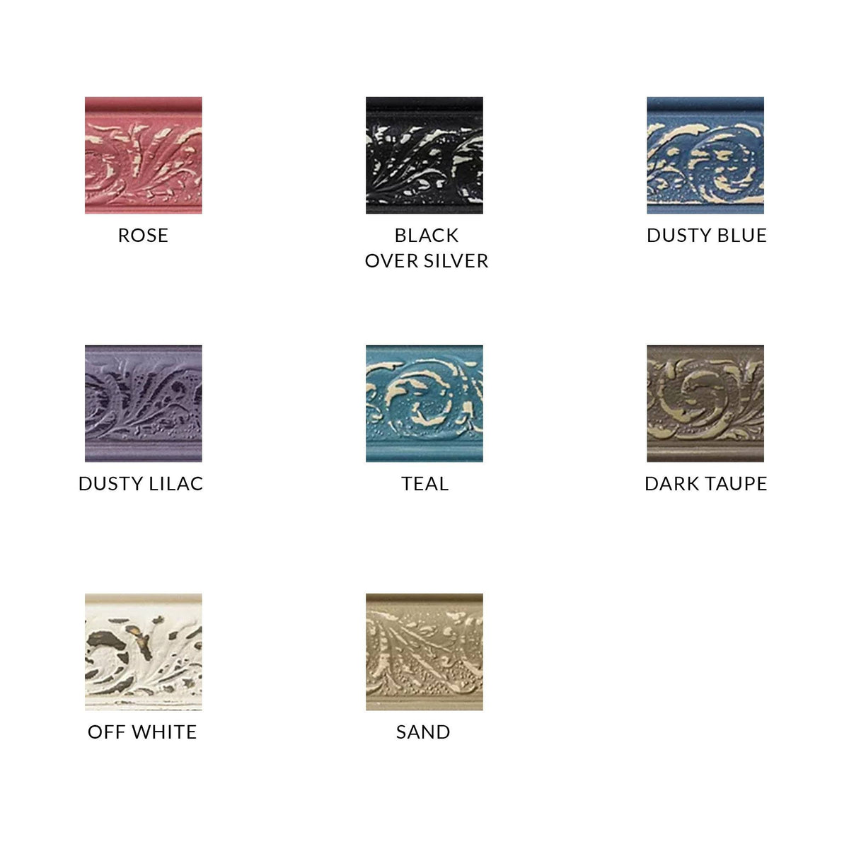 Dusty Lilac Embossed Frame E615850
