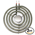 2-Pack 6 inch 4 Turns Surface Burner Element for Range, Stove & Cooktop S344