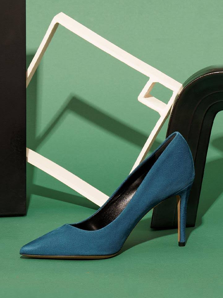 Blue Pumps A76418