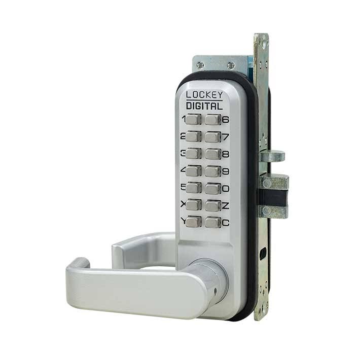 Mechanical Keyless Narrow Stile Lever Handle Lock A732