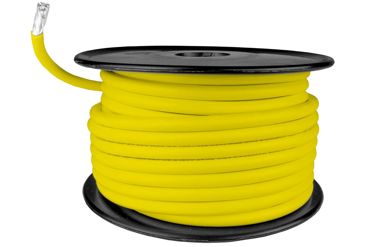 8 AWG Tinned Copper Marine Wire 30 Feet White F170669