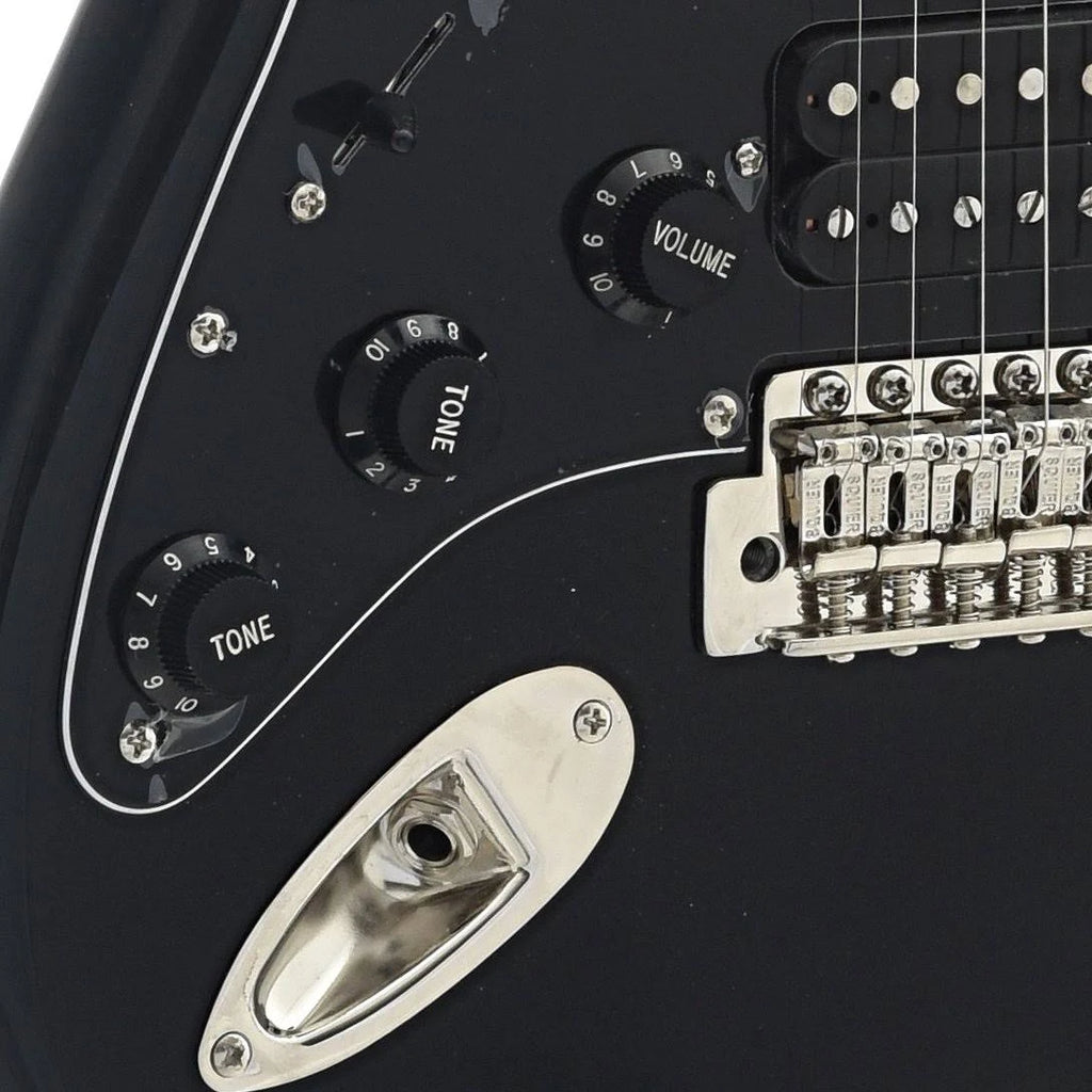 Black Left Handed Maple Stratocaster HSS X431338
