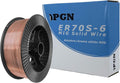 33 Lbs Mild Steel MIG Welding Wire Spool Pack of 2 Q452