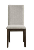 Light Oak Side Chair Set of 2 Q78345