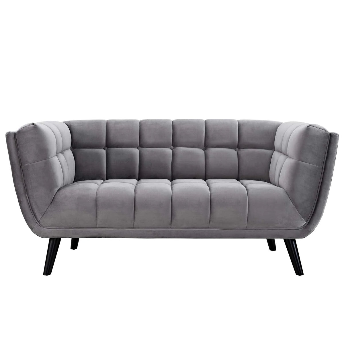 2 Piece Velvet Upholstered Loveseat and Armchair Set S95373