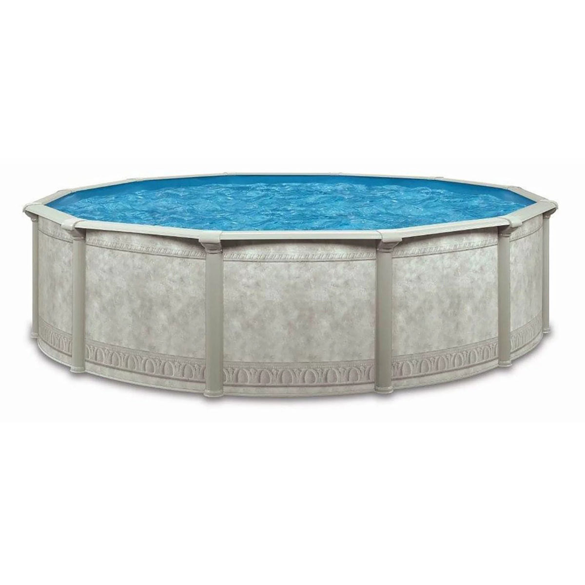 Khaki 18ft x 52in Above Ground Swimming Pool S608