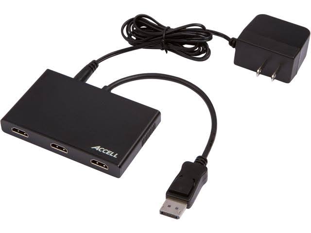 UltraAV DisplayPort 1.2 to 3 HDMI Multi-Display MST B43593