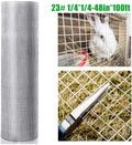 48inx100ft 1/4 in 23 Gauge Hardware Cloth Welded Wire Mesh Rolls Q24843