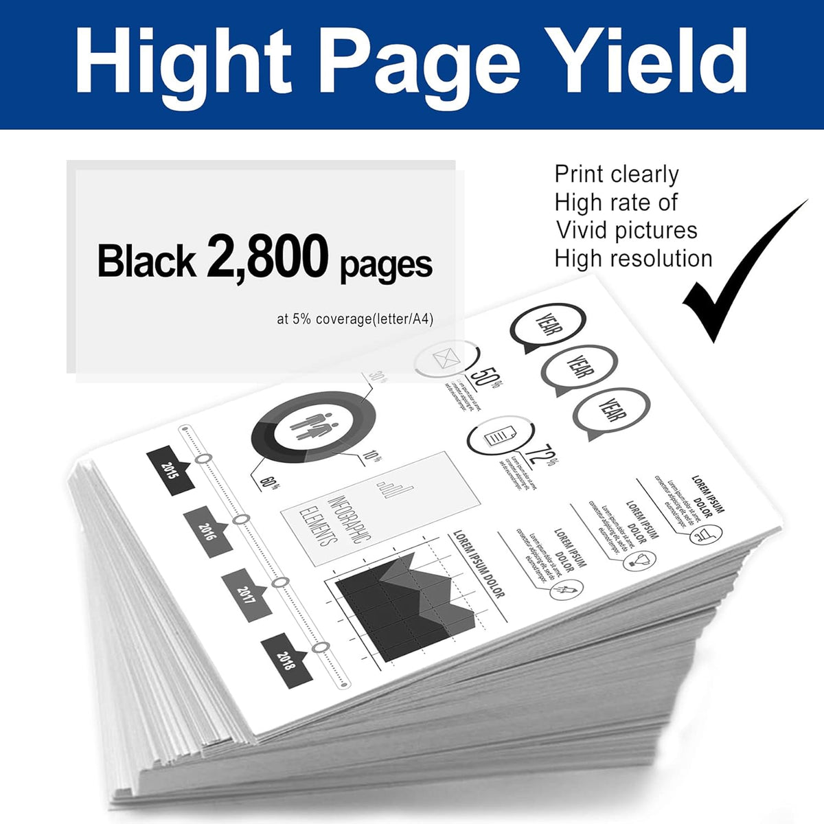 2 Black 410A Toner Cartridge Pack of 2 Q819