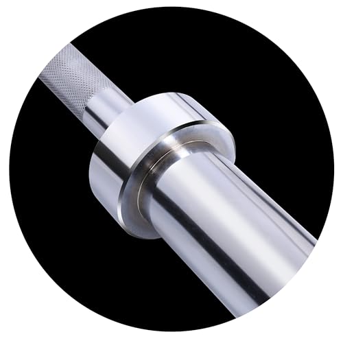 6 Feet Silver Olympic Barbell S455682
