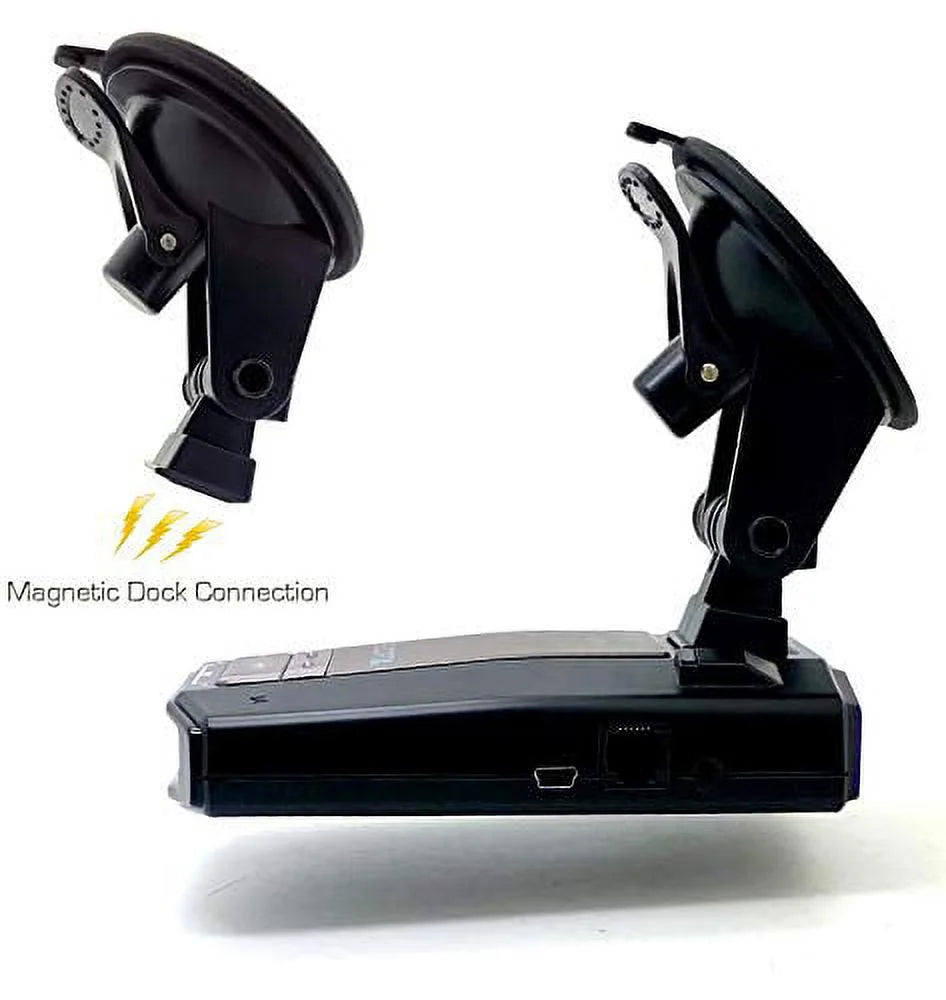 Strong Suction Mount with Magnetic Cradle for Radar Detectors Z877