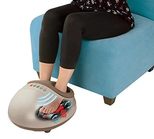 Tan Foot Massager with Heat J28265