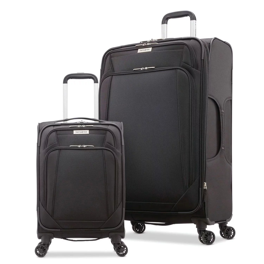 Black 2-Piece Spinner Luggage Set I16433