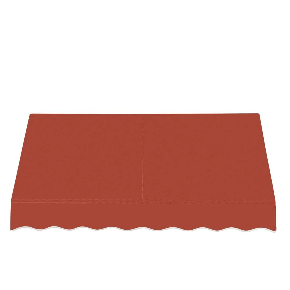 Terracotta Fixed Awning Acrylic Fabric R4704