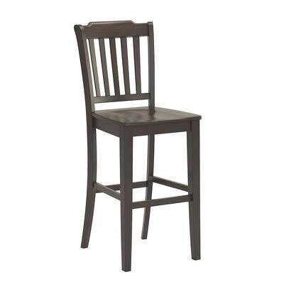 Antique Black Bar Stool X4241