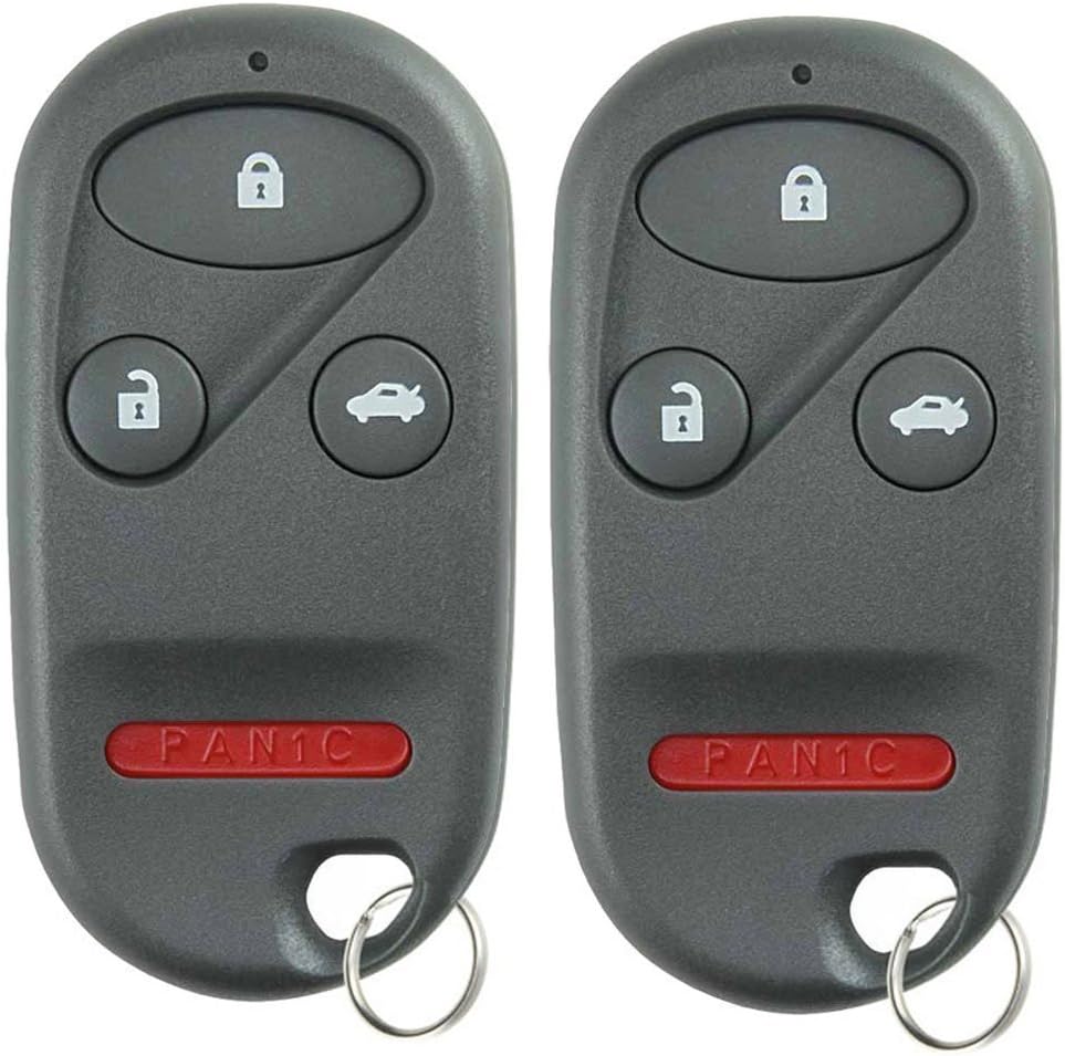 Keyless Entry Remote Control Car Key Fob Replacement (Pack of 2) S154