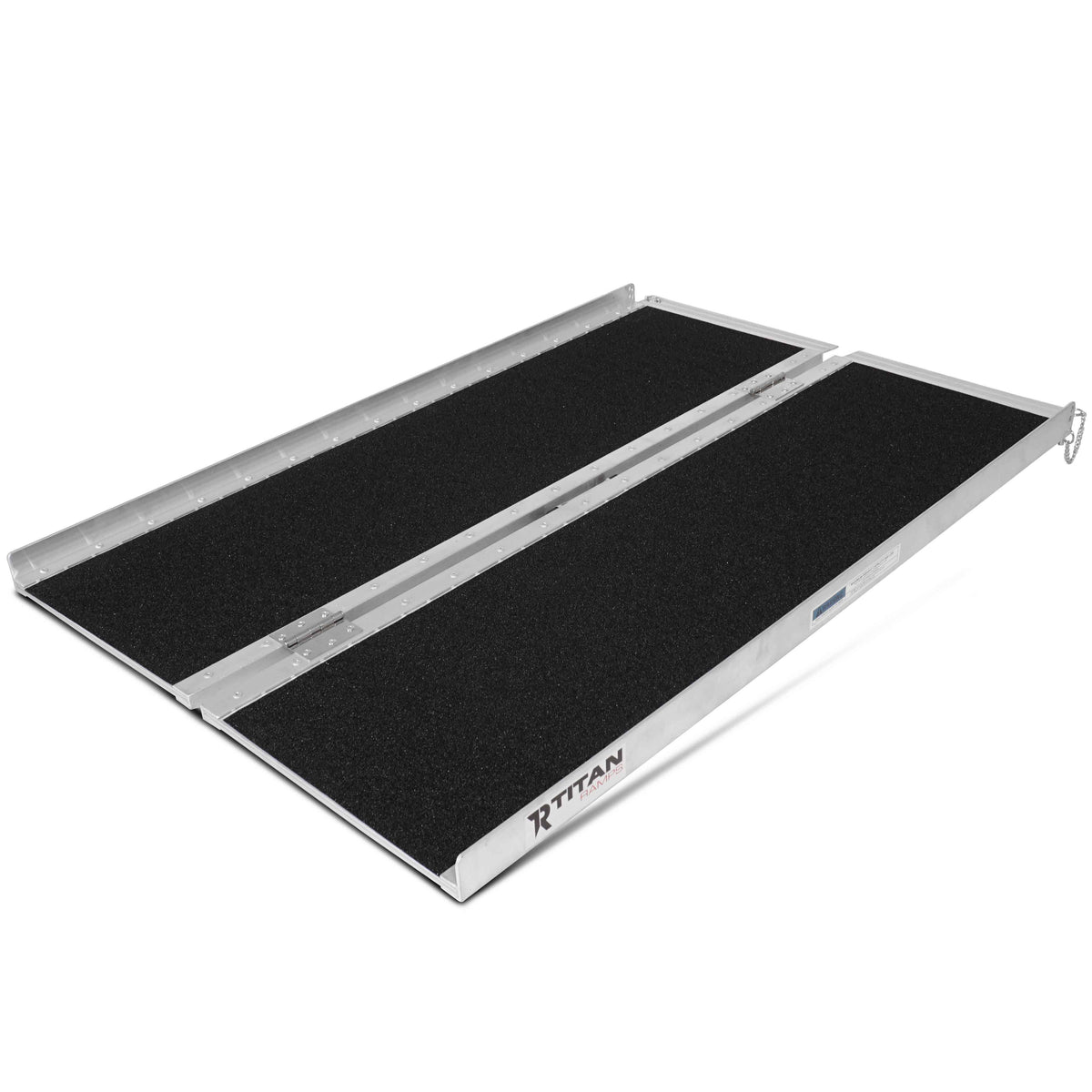 4 Ft x 30 x 22 Non-Skid Aluminum Folding Portable Ramp U5766