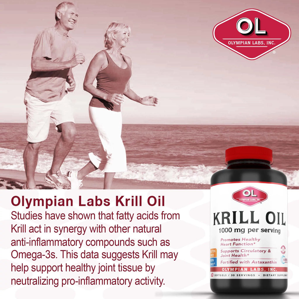 Krill Oil Softgels 1000 Mg 60 Ct V751296