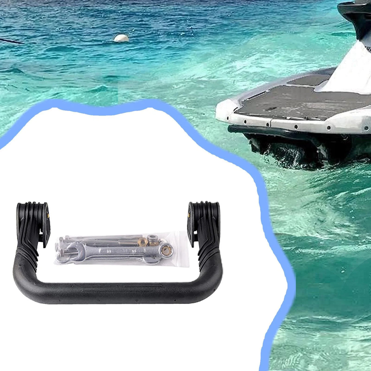 Retractable Boarding Ladder for Motorboat Dinghy Yacht N797476