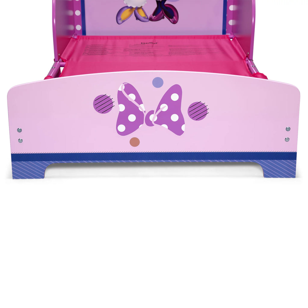 Pink Wood & Metal Toddler Bed G42463