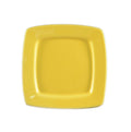 Yellow Stoneware Square Plate, Box of 36 S99567