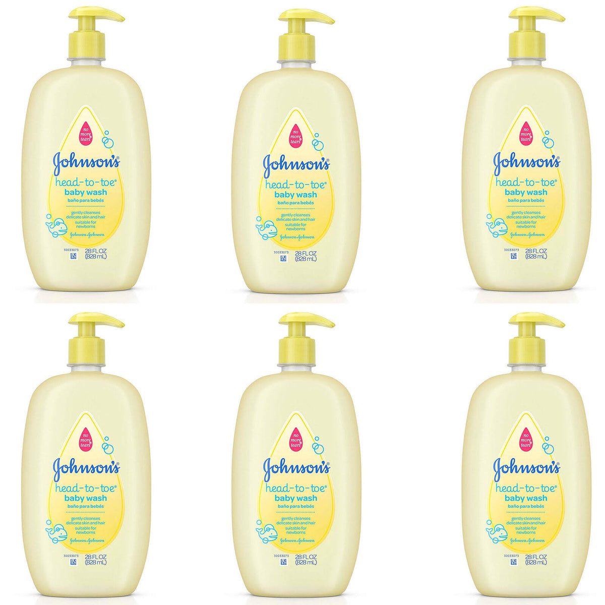 Baby Head-To-Toe Wash 6 Pack I692
