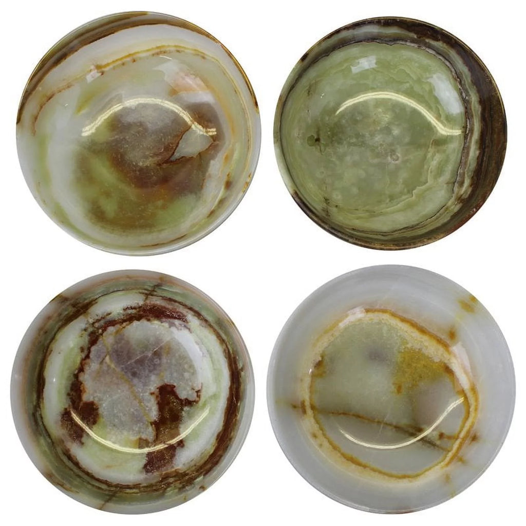Handcrafted Onyx Bowl Set of 4 K703