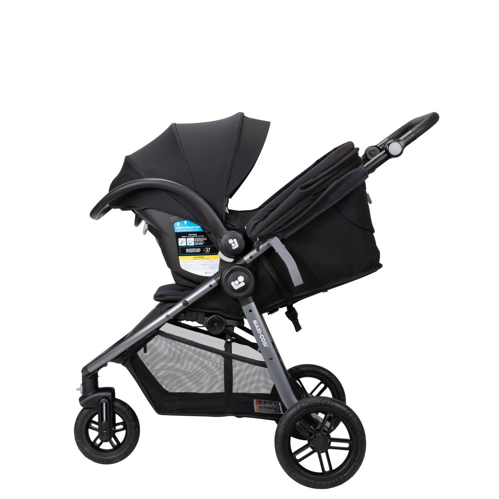 3-Wheel Travel System Midnight Black M55314