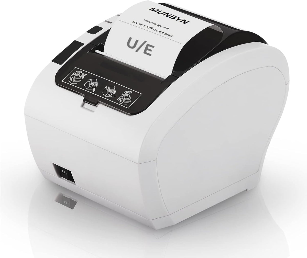 Thermal Receipt Printer with Auto-Cutter for POS, 80mm, USB/Ethernet B272437
