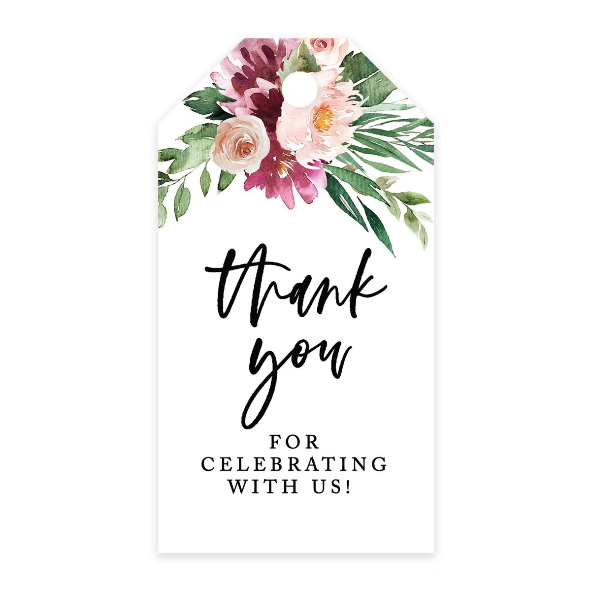 100-Pk Cardstock Gift Tags A2020