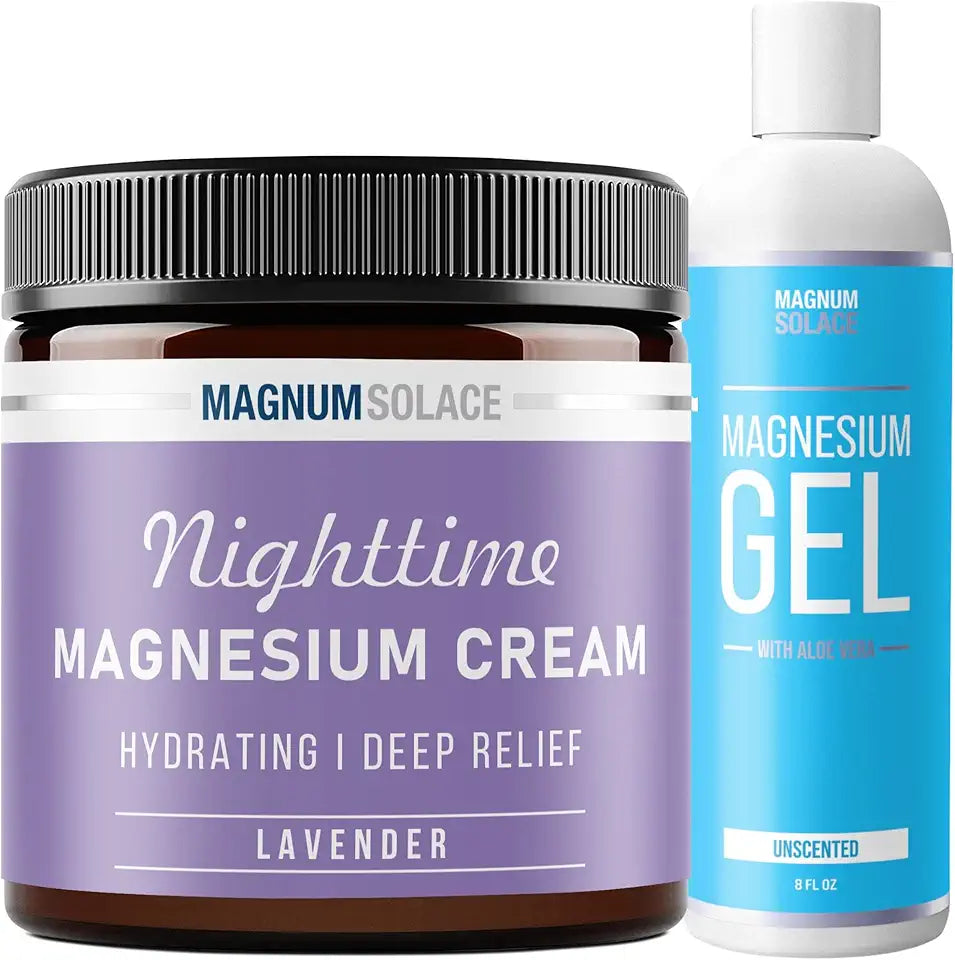 Magnesium Cream & Magnesium Gel Bundle M7586