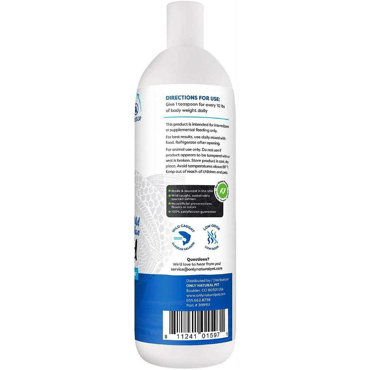 Wild Alaskan Salmon Oil Pet Supplies U254978