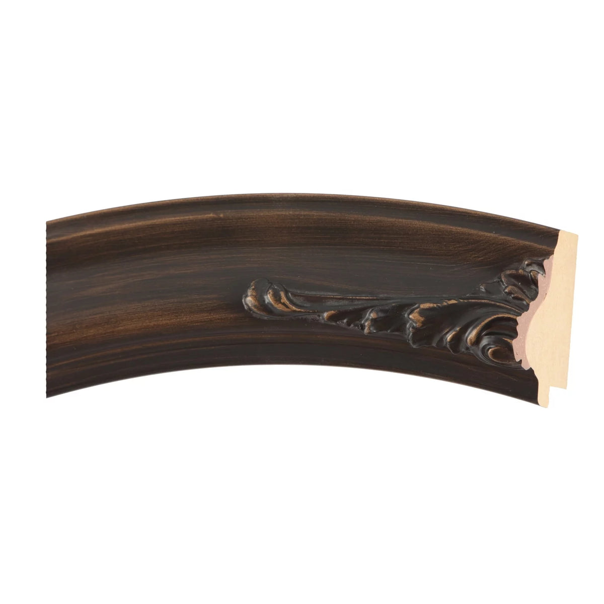 Framed Rectangle Mirror in Rubbed Bronze A304