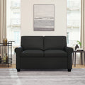 Black Twin Sleeper Loveseat T580