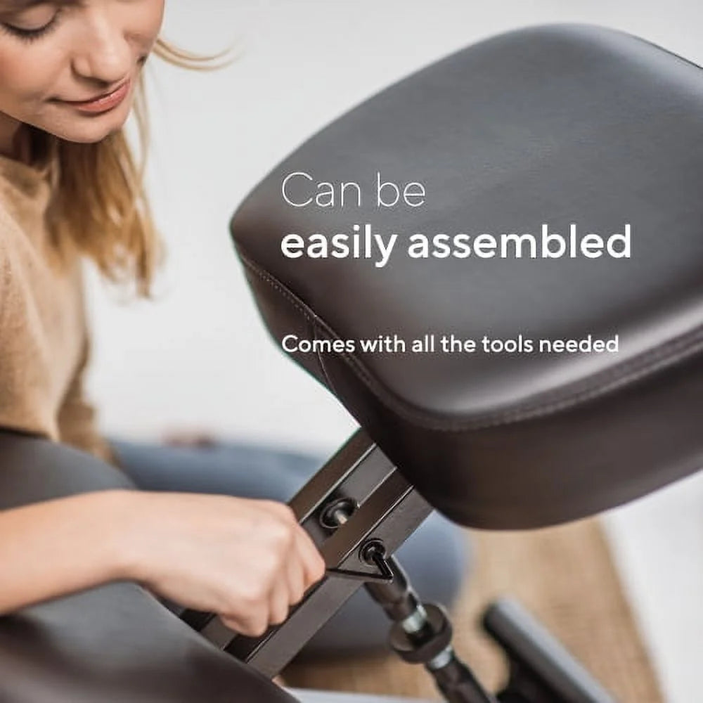 Ergonomic Kneeling Chair with Memory Foam O77992