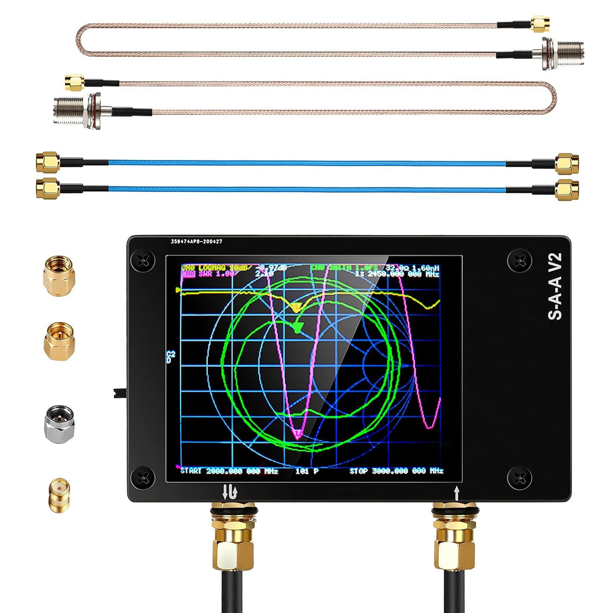 Vector Network Analyzer 10KHz-3GHz Antenna Analyzer O722