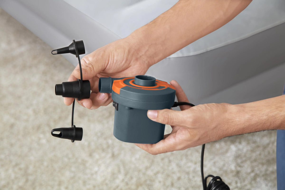 Electric Air Pump Grey and Orange P75818
