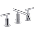 Widespread Bathroom Faucet with Drain Assembly F115268