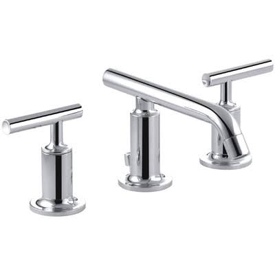 Widespread Bathroom Faucet with Drain Assembly F115268